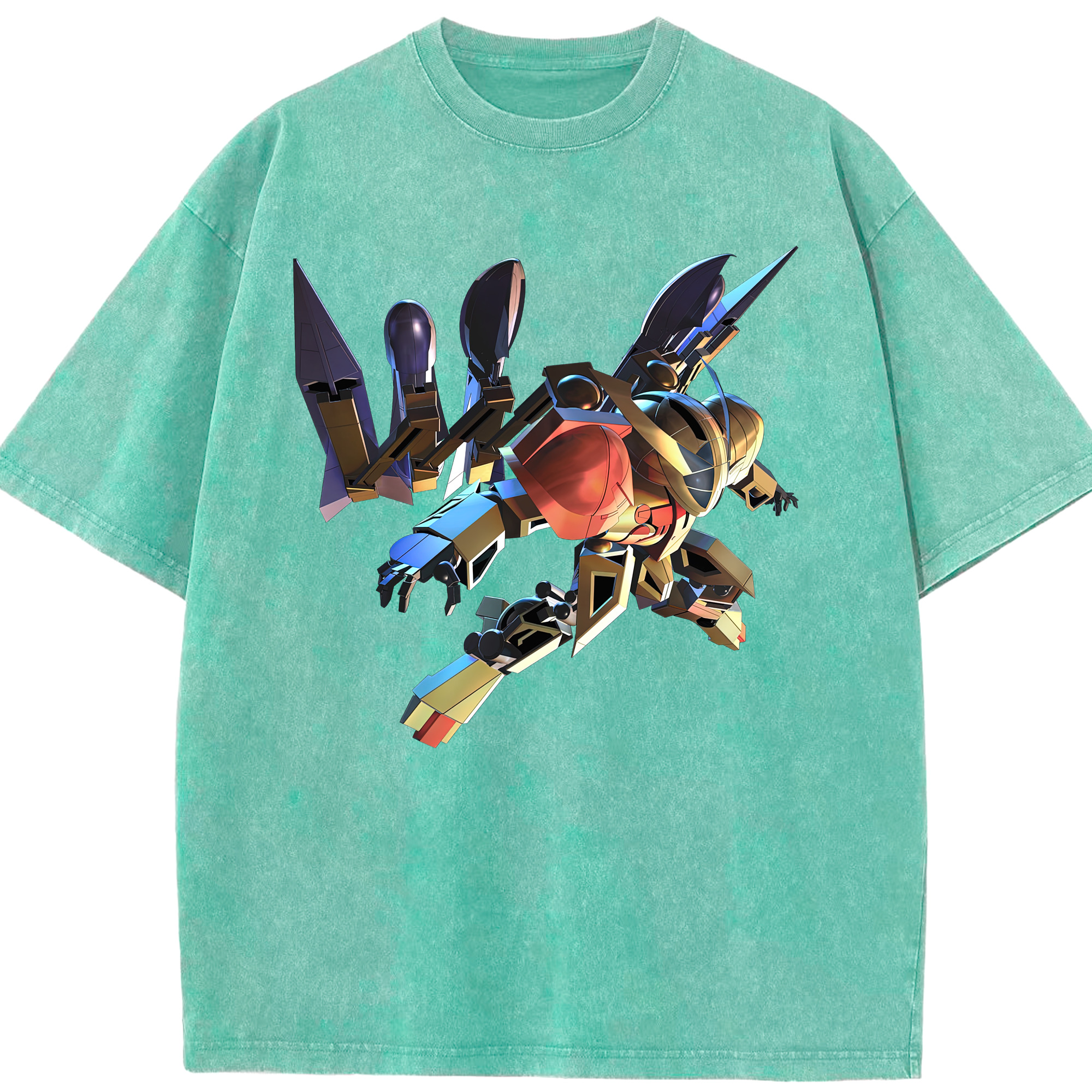 （画像用） 機動戦士ガンダム Mobile Suit Gundam 綿100% ヴィンテージ風 半袖Tシャツ（フロントプリント）